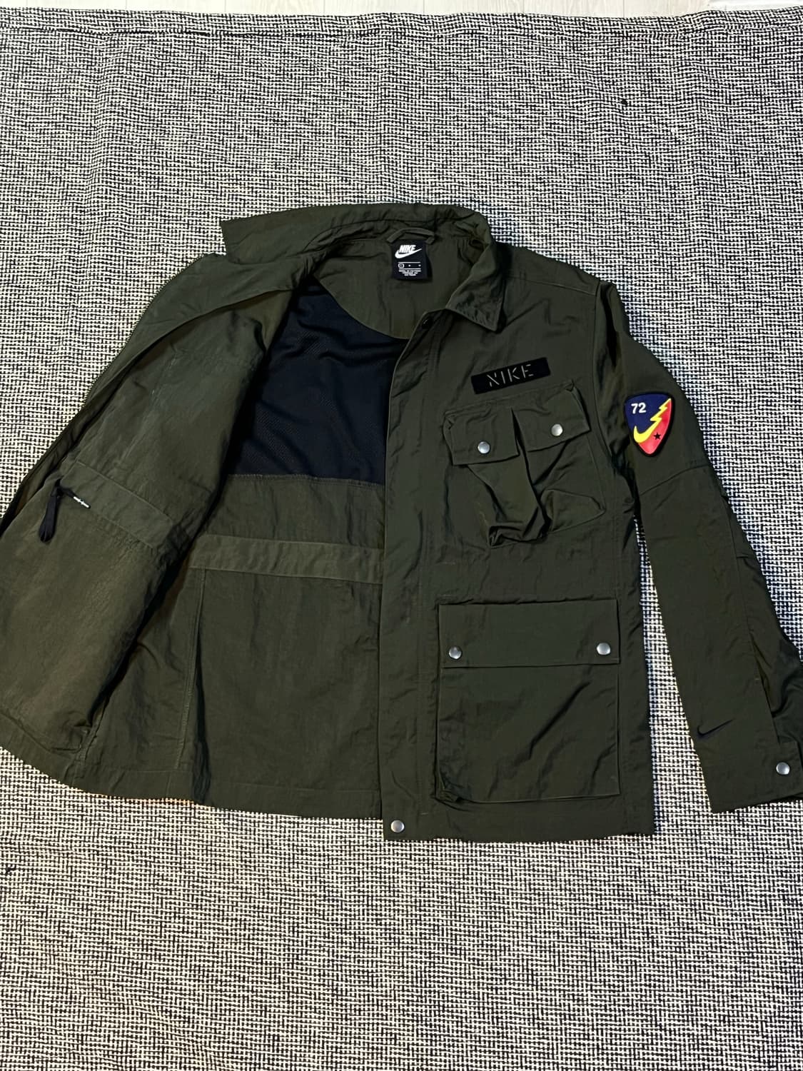 나이키 멀티 패치 우븐 밀리터리 자켓 상품이미지4