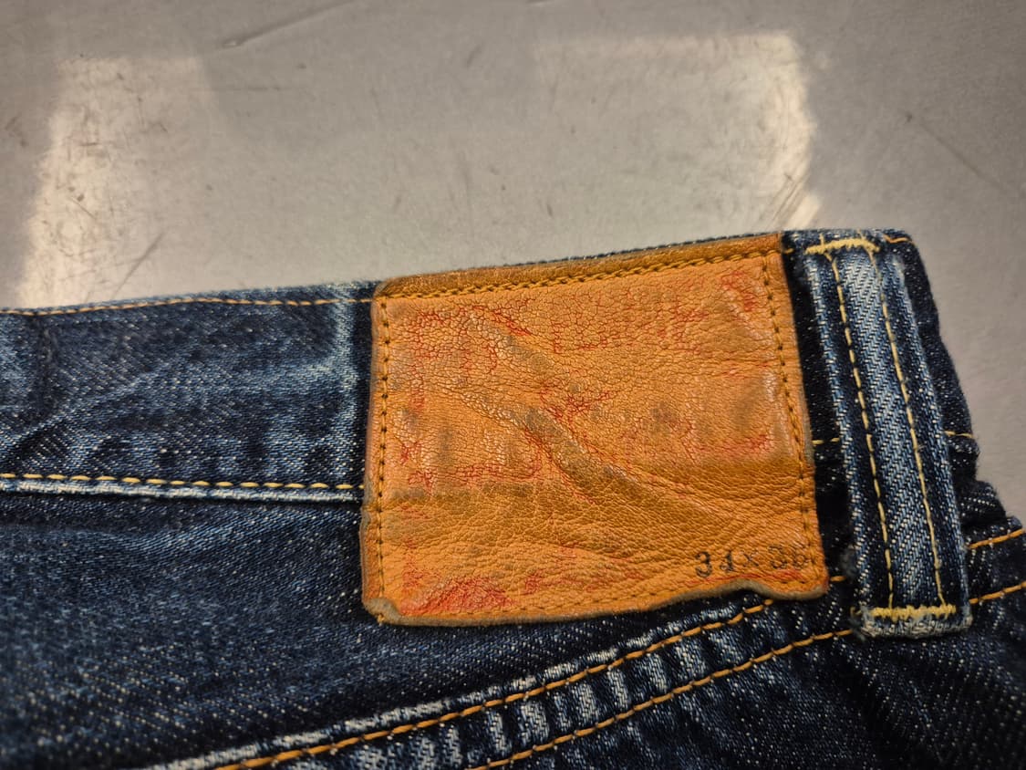 90s FIVE PENNIES 셀비지 데님 팬츠 상품이미지6