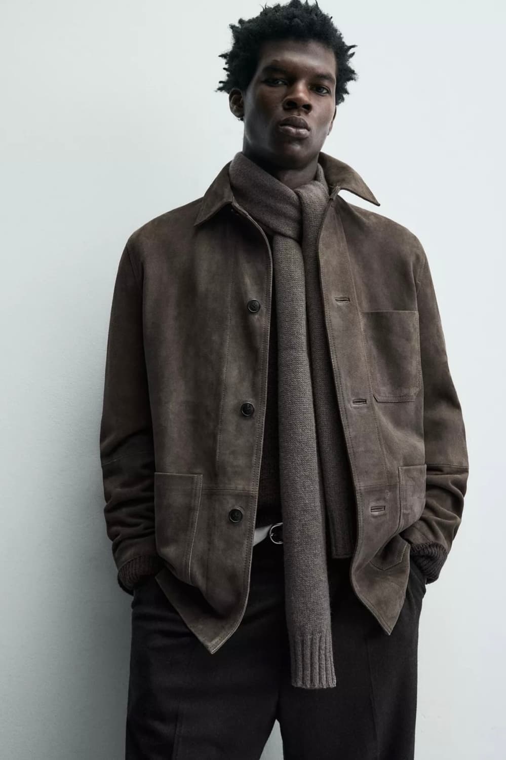 자라 스웨이드 가죽재킷 리미티드 에디션 상품이미지2