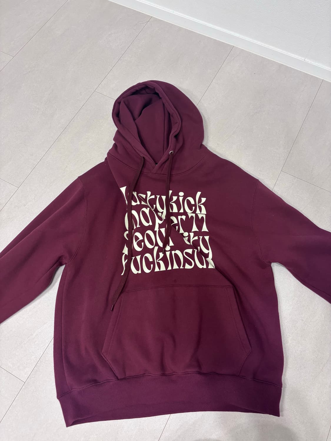 네스티킥 후드티 M 상품이미지1