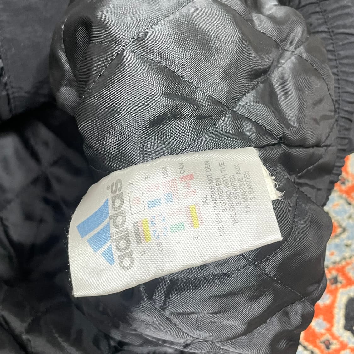 아디다스 삼각로고 블랙 후드 점퍼 남성100 상품이미지7