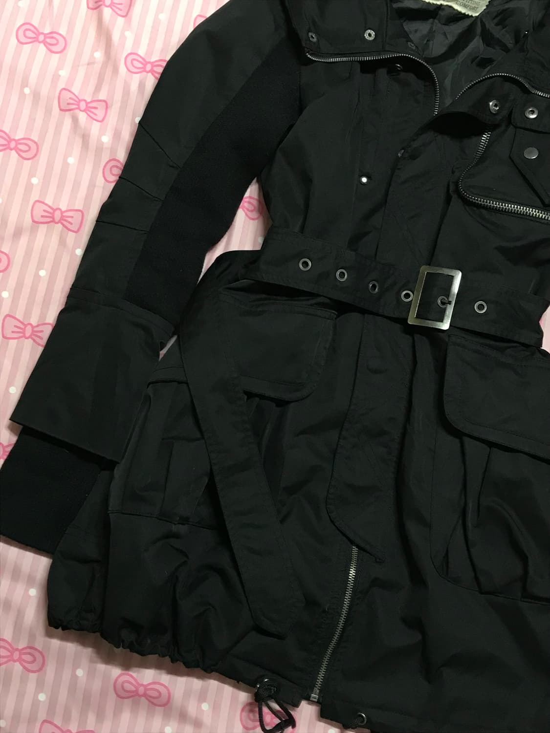 Sistematic 블랙 프렌치 스타일 자켓 상품이미지4