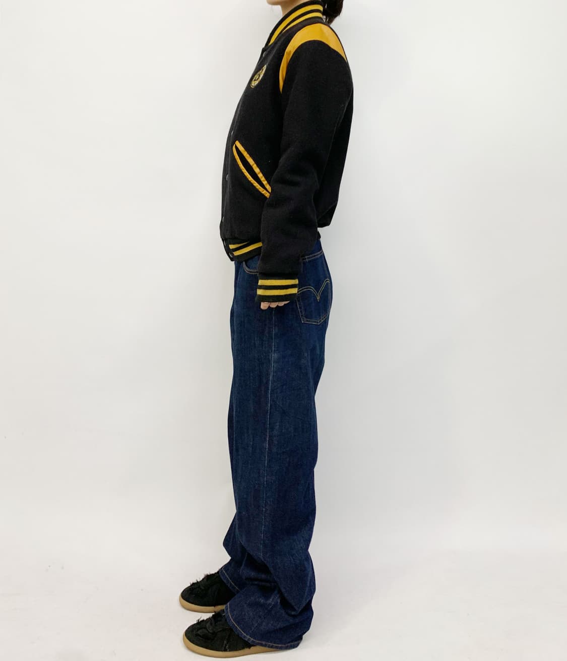  90's GAME made in u.s.a 바시티 자켓 상품이미지2