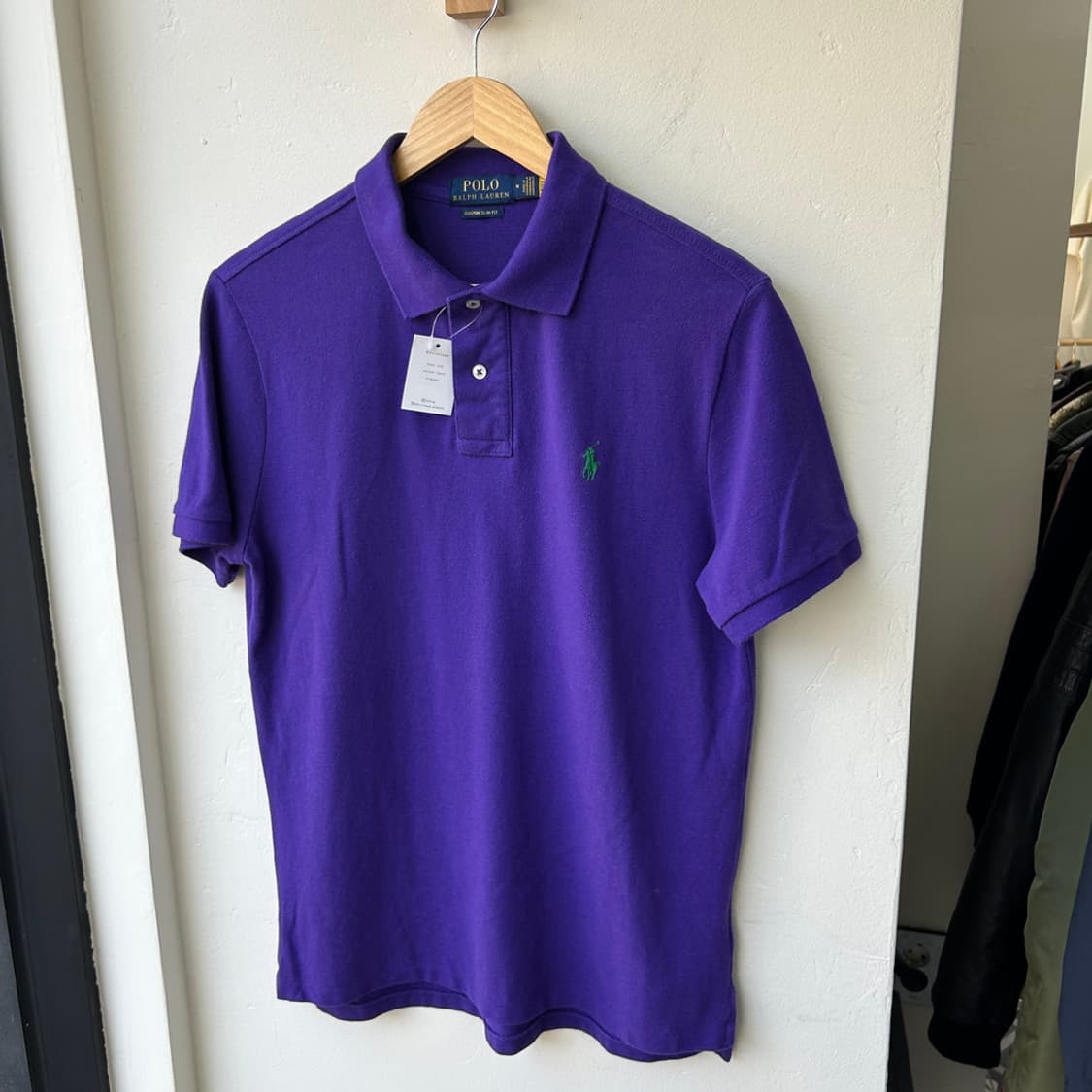 16551 - 폴로 랄프로렌 퍼플 반팔 카라티 상품이미지2