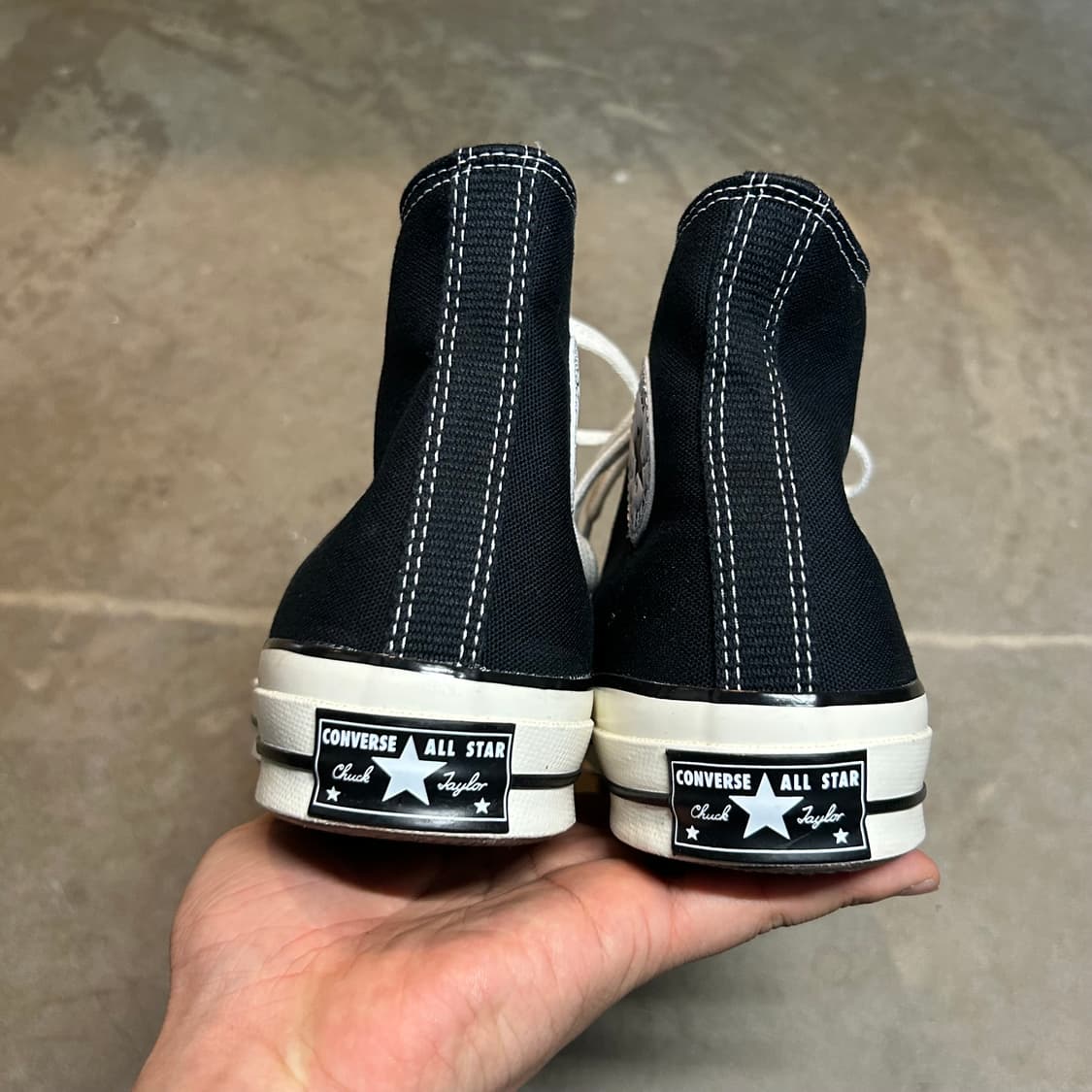 270) 컨버스 척테일러 척 70 블랙 신발 스니커즈 신품급 T1 상품이미지7