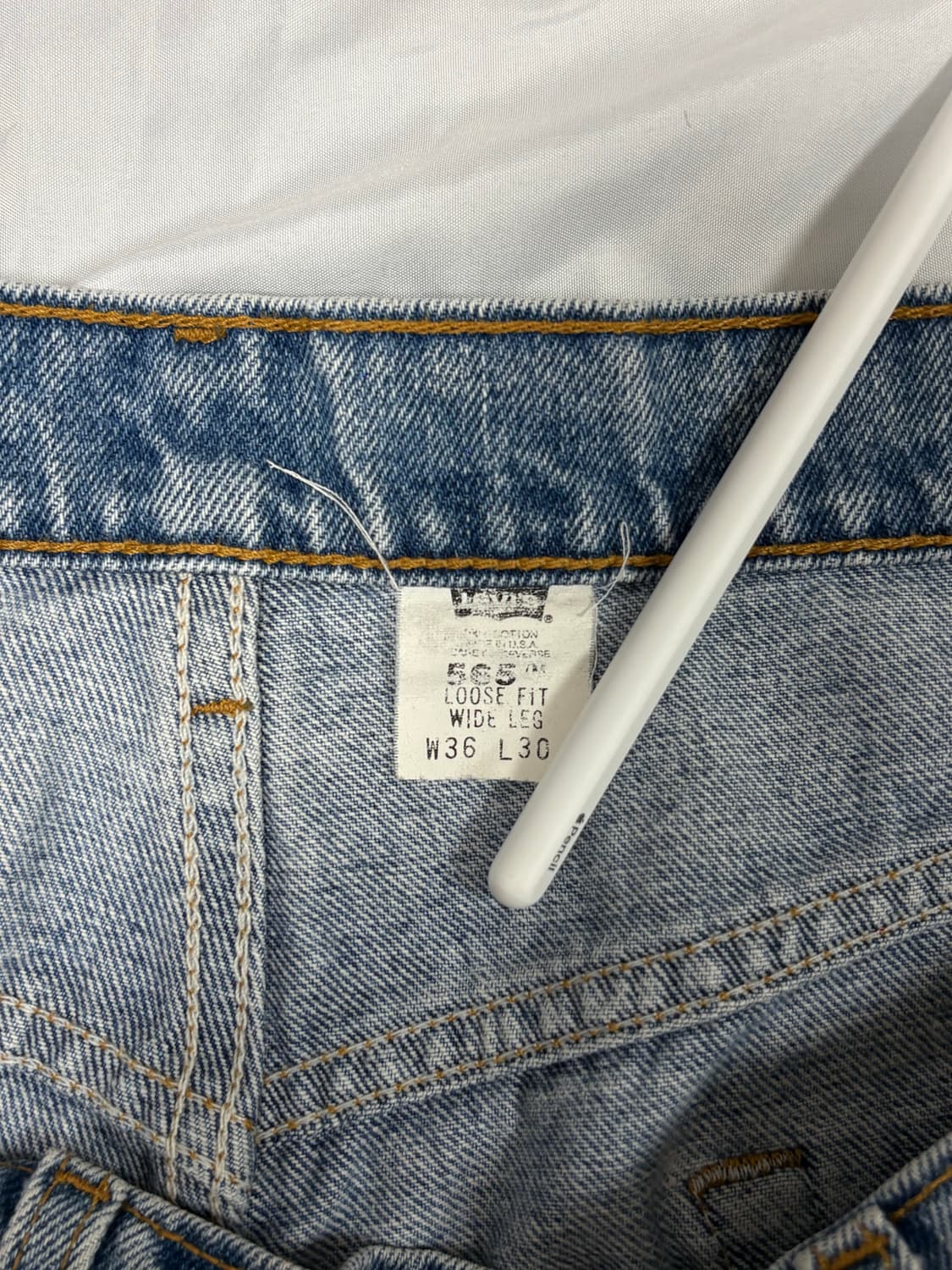 (36x30) 90s 리바이스 565 made in usa 상품이미지10