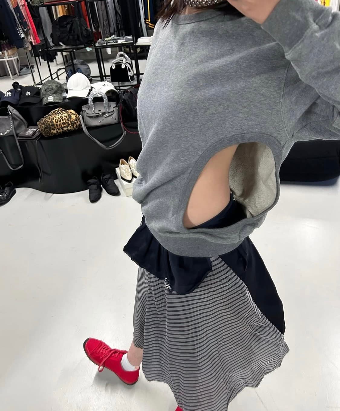 TOGA ARCHIVES x H&M cut-off mtm 상품이미지1