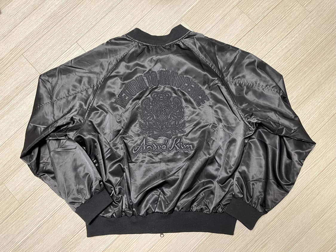 앙드레김 x 슬로우애시드 새틴 자켓 상품이미지3