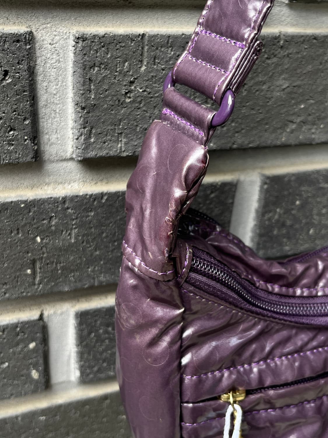 Porter 포터 도트 호보백 퍼플 상품이미지9