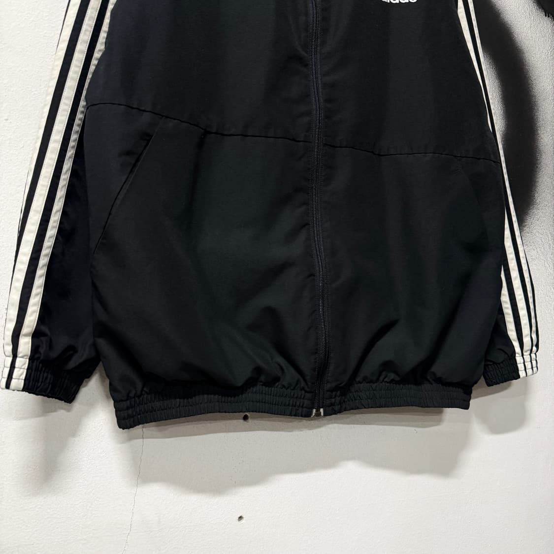 아디다스 빅사이즈 삼각 로고 매쉬 안감 윈드브레이커 자켓 상품이미지4