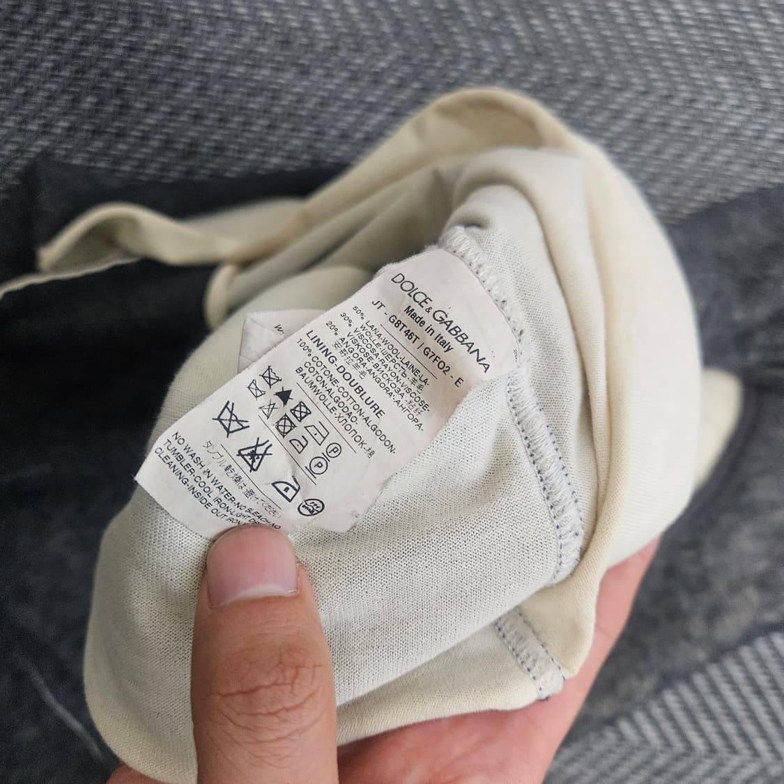 돌체앤가바나 시스루 니트 48size 상품이미지5