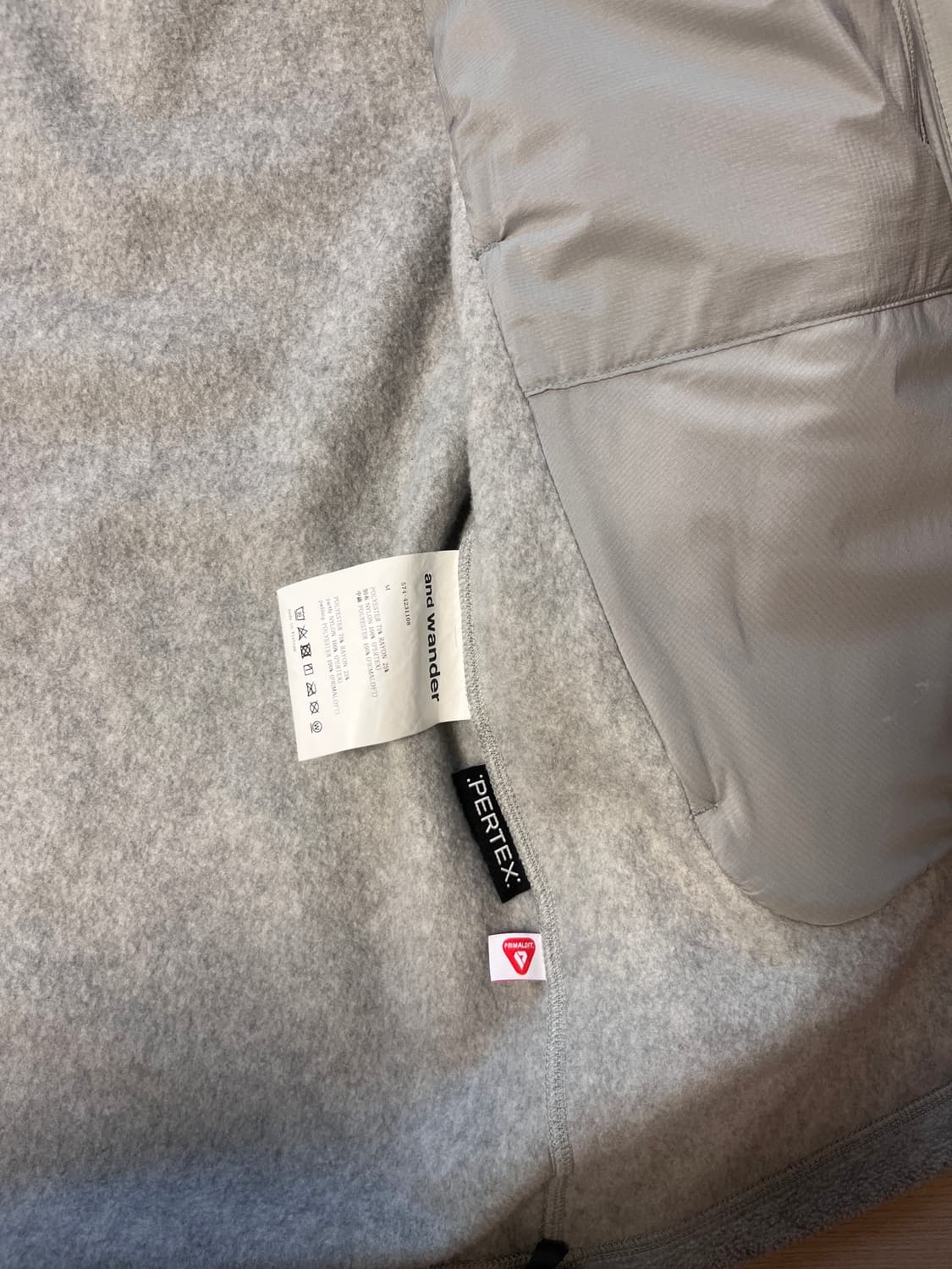 앤드원더 탑 플리스 자켓 [M] 상품이미지5