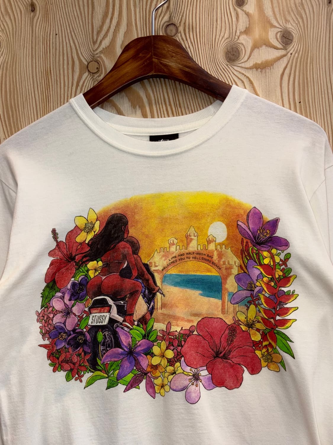 스투시 플라워 프린팅 롱슬리브  상품이미지5