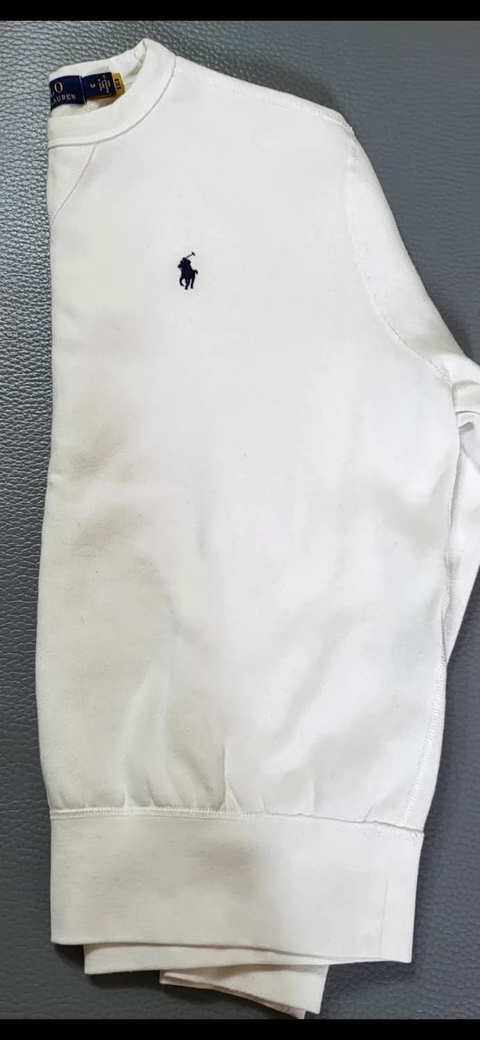 폴로 랄프로렌 화이트 맨투맨m 상품이미지3