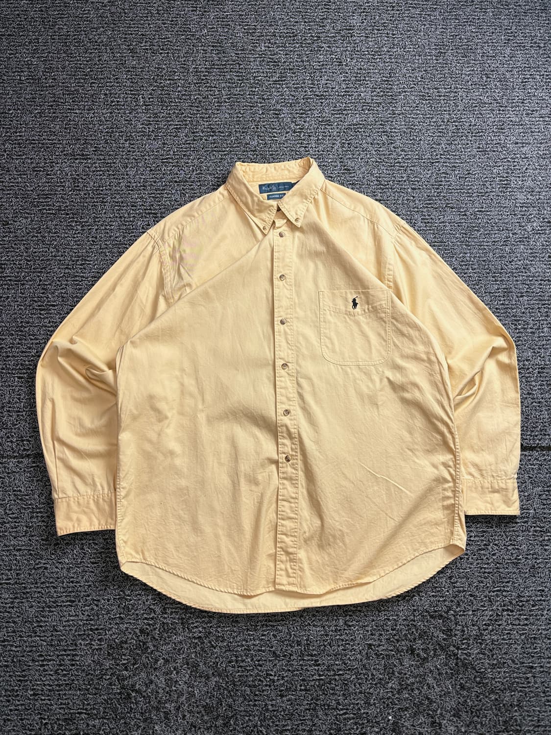 폴로 랄프로렌 포니로고 솔리드 코튼 셔츠 2601 상품이미지2