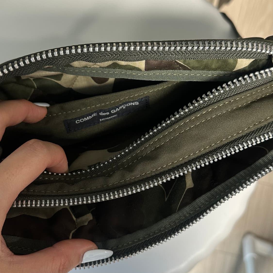 포터x꼼데가르송 옴므 숄더백 상품이미지3