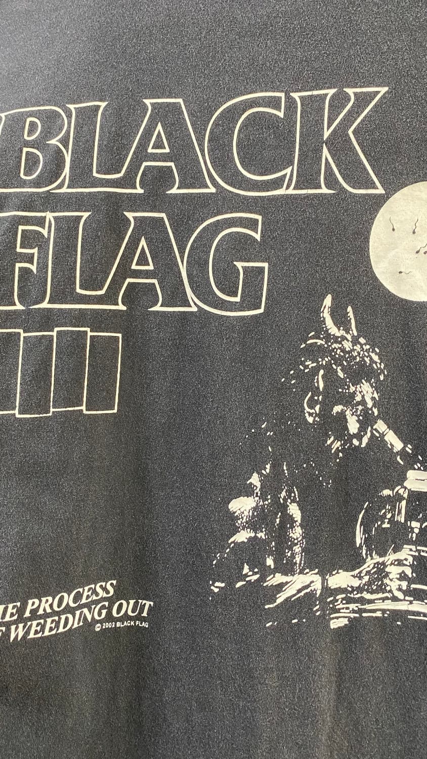 빈티지 black flag 블랙 플레그 티셔츠 xl 상품이미지6