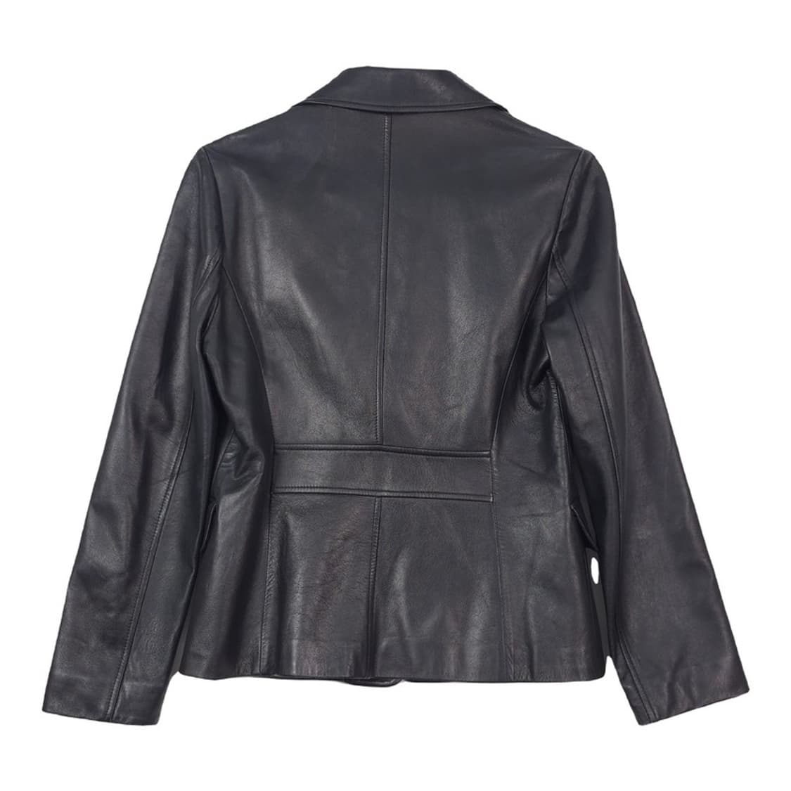 온앤온 리얼 램스킨 원버튼 가죽 블레이저 66 상품이미지2