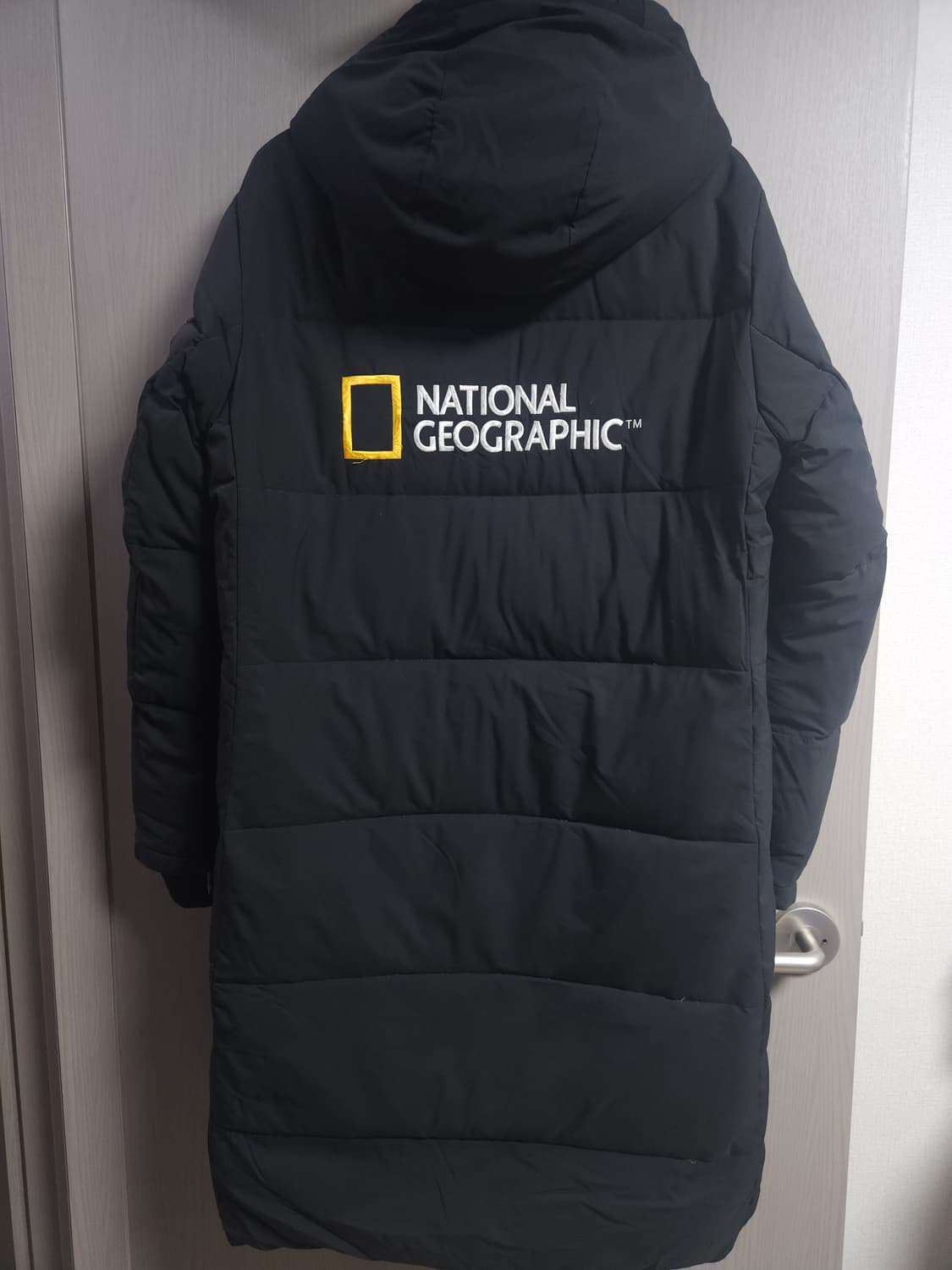 내셔널지오그래픽 덕다운 롱패딩, M* 상품이미지4