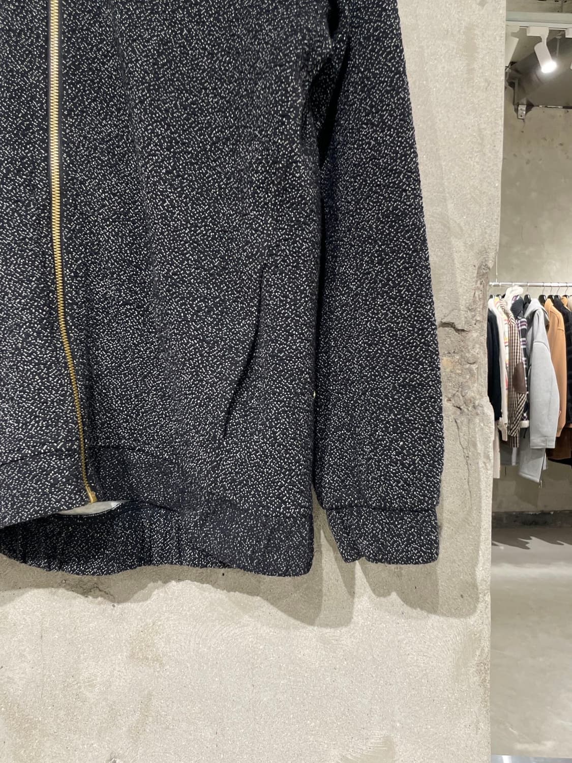 룰루레몬 블랙 폴리에스터 혼방 후디 집업 상품이미지5