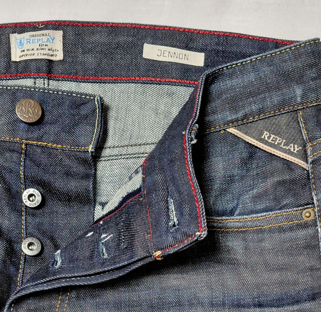 [셀비지] 리플레이(Replay) JENNON 레드 셀비지 데님 (29) 상품이미지1