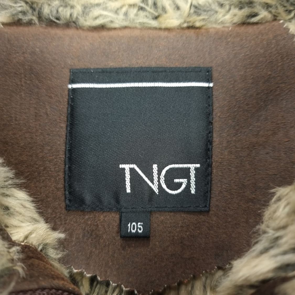 [티엔지티] 누벅 가죽 무스탕 자켓 브라운 M18510 상품이미지8