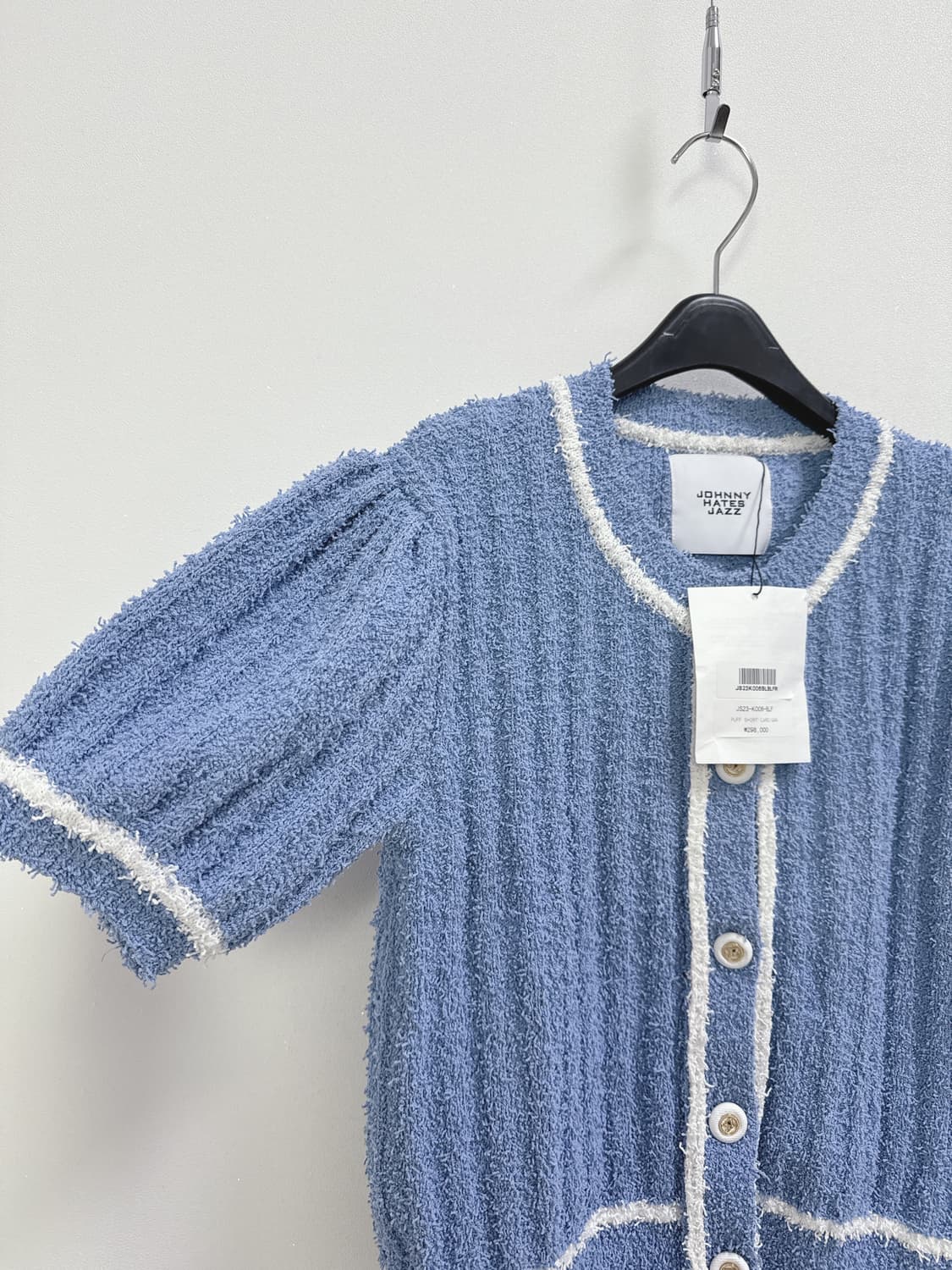 쟈니헤잇재즈 퍼프 숏슬리브 부클 가디건 상품이미지4