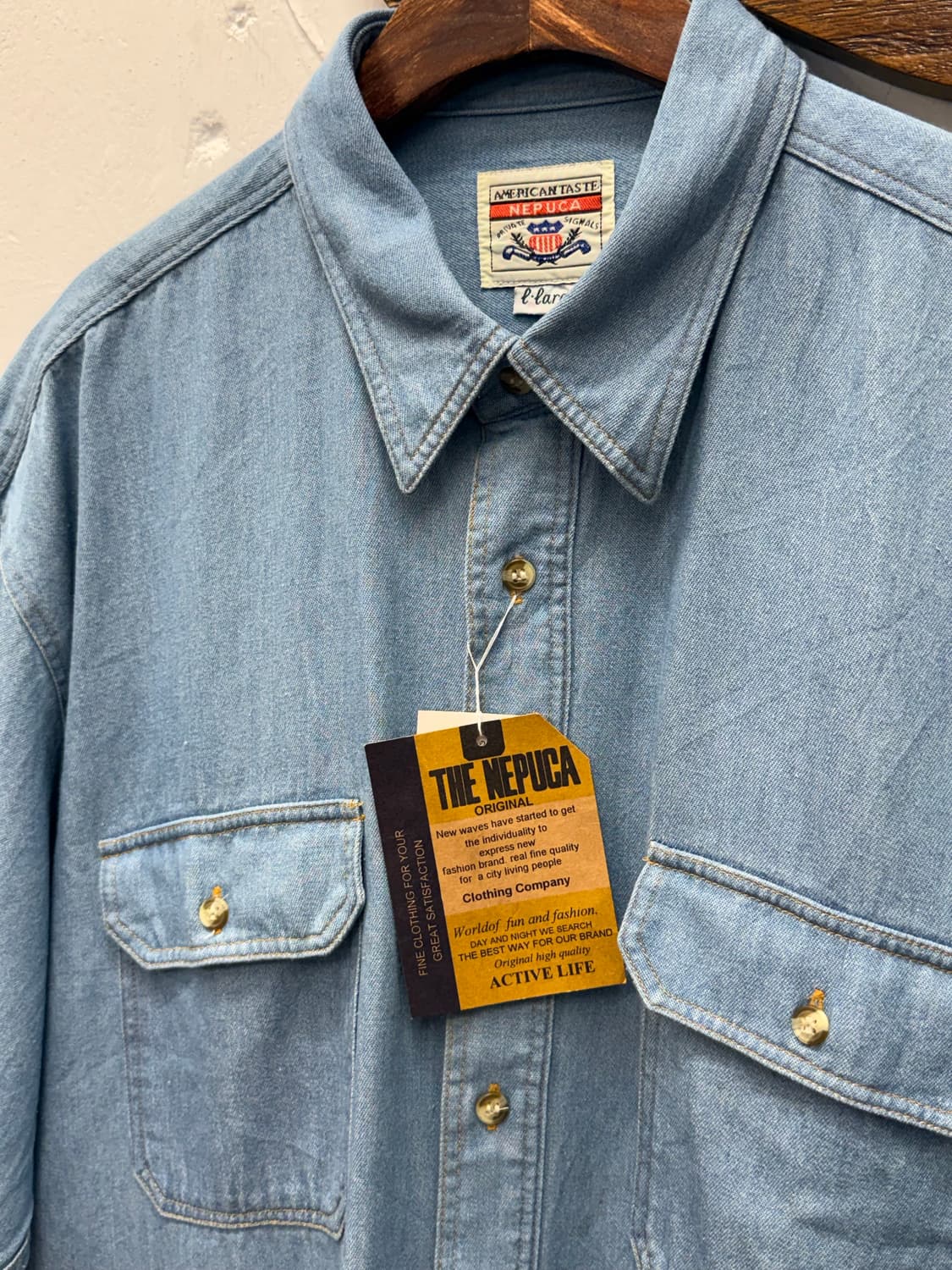 NEPUCA Short Sleeve Work Shirt 상품이미지4