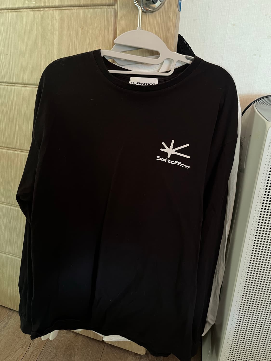 소프트오피스 블랙 롱슬리브 상품이미지1