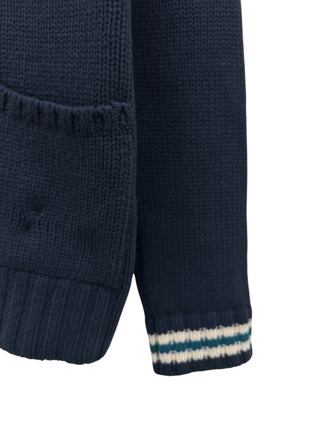 라코스테 울 가디건 네이비 (4,L) 상품이미지6