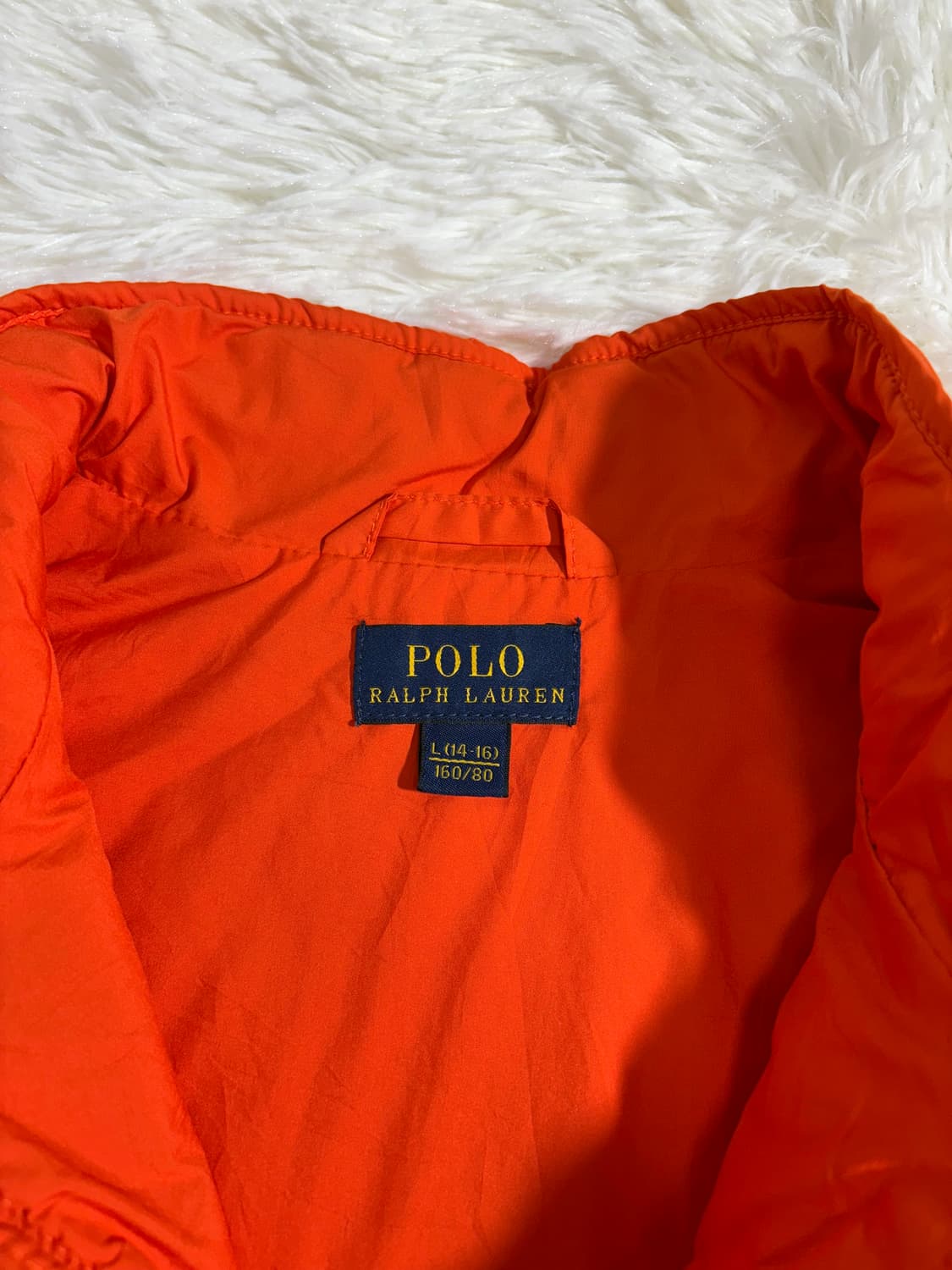 폴로 랄프로렠 오렌지 포니 퀼팅 베스트  상품이미지5