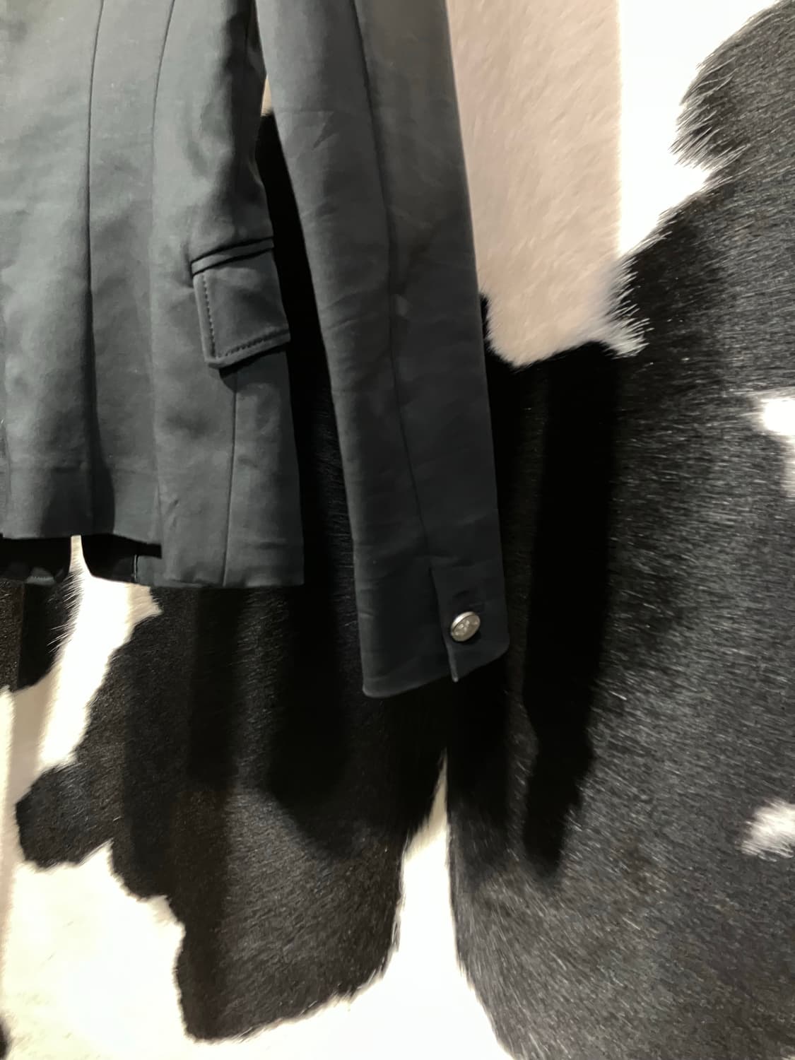 Clear impression 블랙 슬림핏 자켓 상품이미지5