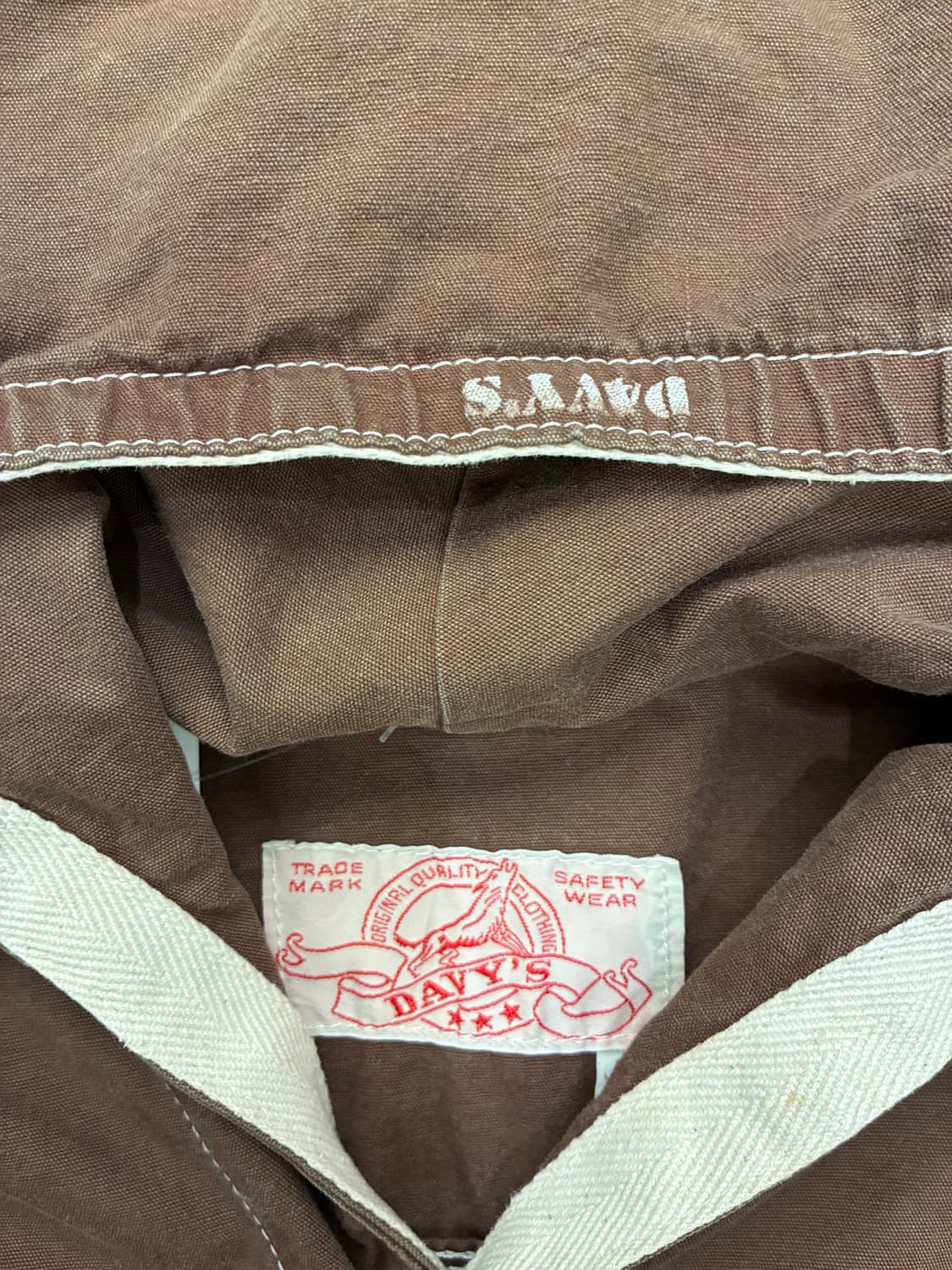 M)Ben Davis 벤데이비스 여성 갈색 후드 데님자켓 상품이미지6