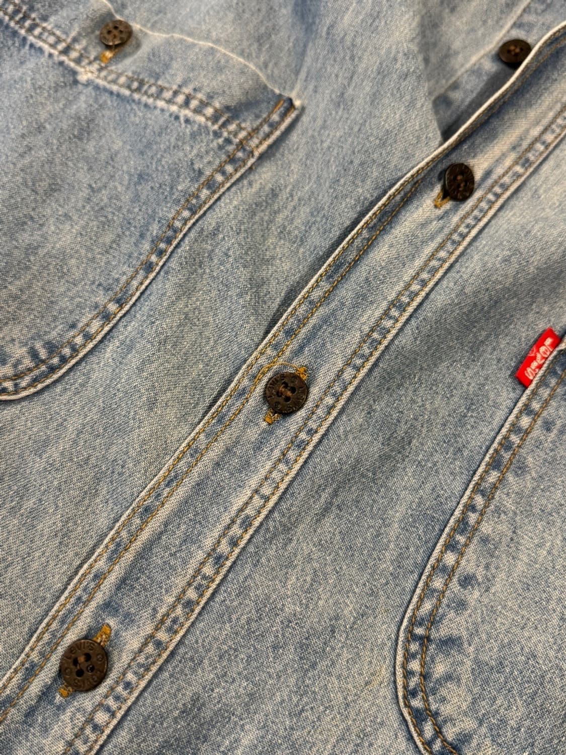 리바이스 데님 셔츠 100~105 상품이미지10