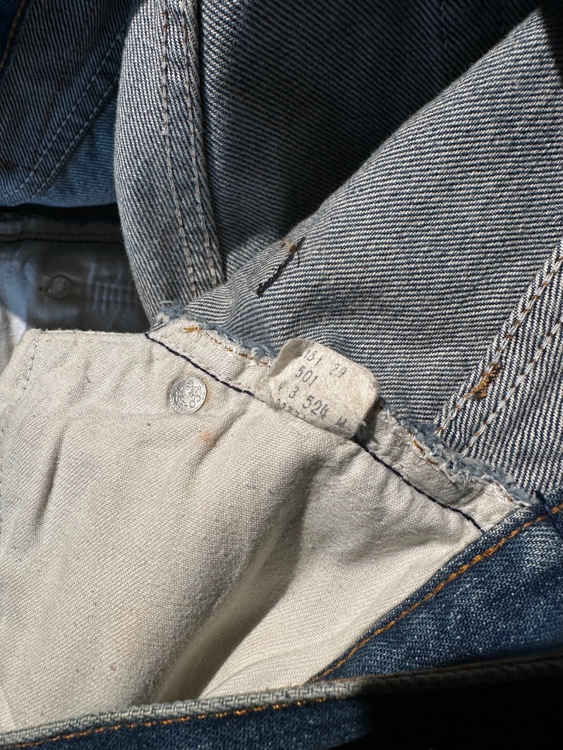 80s USA Levis 501 Selvedge Denim Pants 상품이미지9