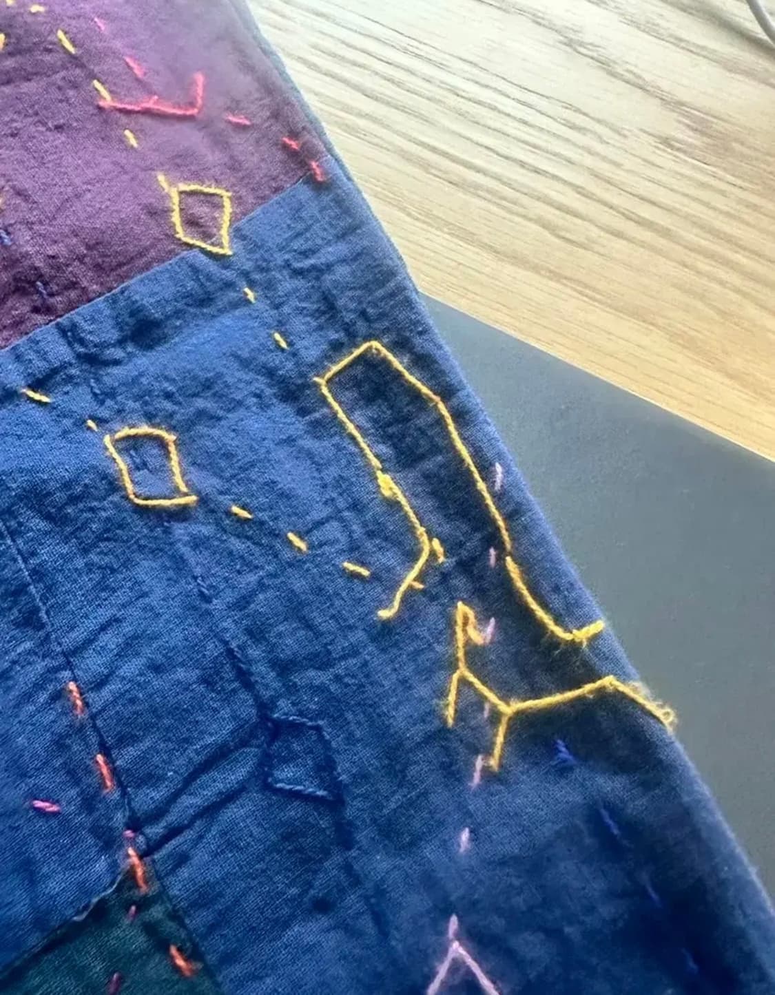 엔지니어드가먼츠 SQUARE HANDSTITCH CARLYLE PANTS 상품이미지4