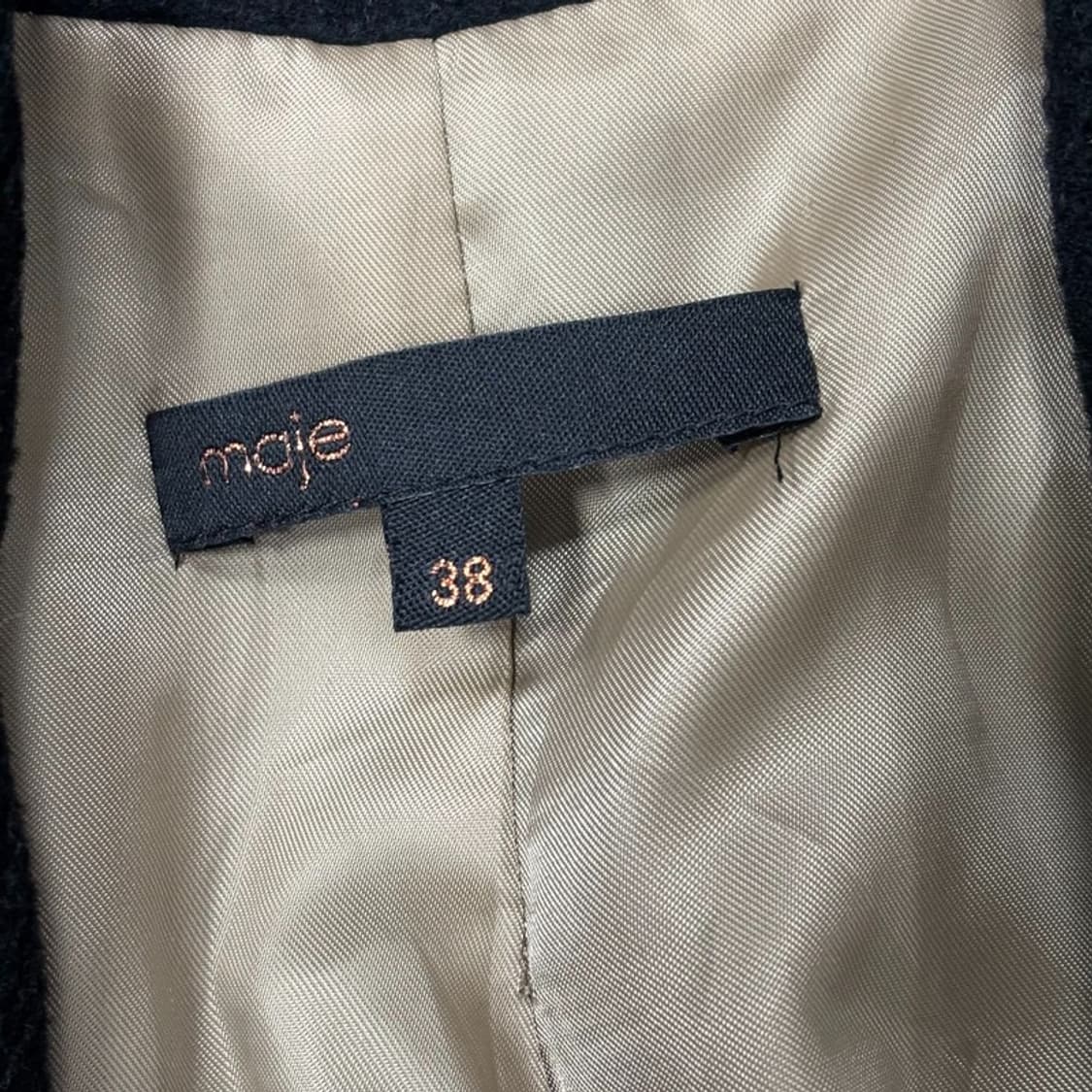 Maje 앙고라 울 코트 V0537 상품이미지6