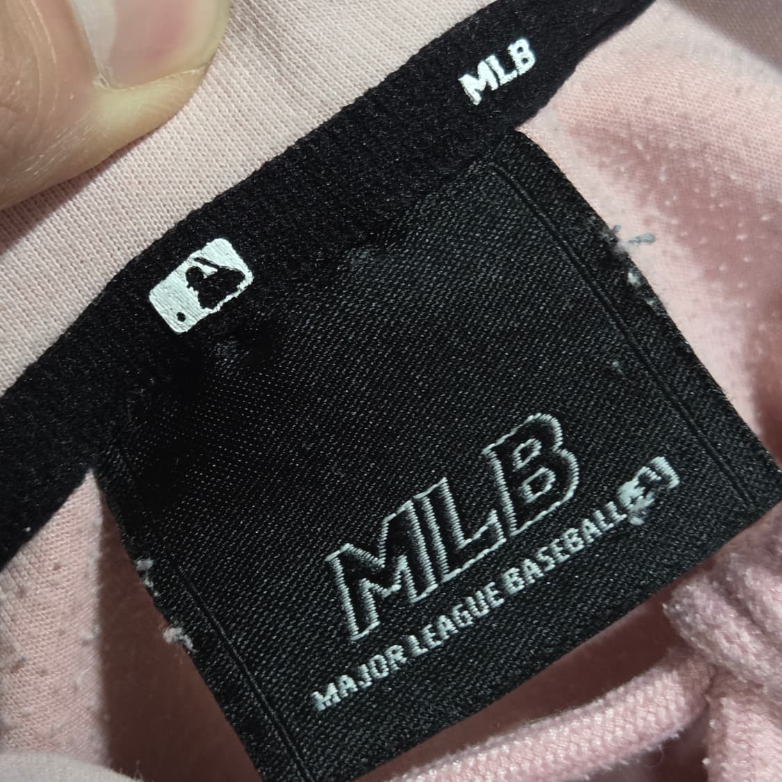 MLB 핑크 스트라이프 후드티 상품이미지7