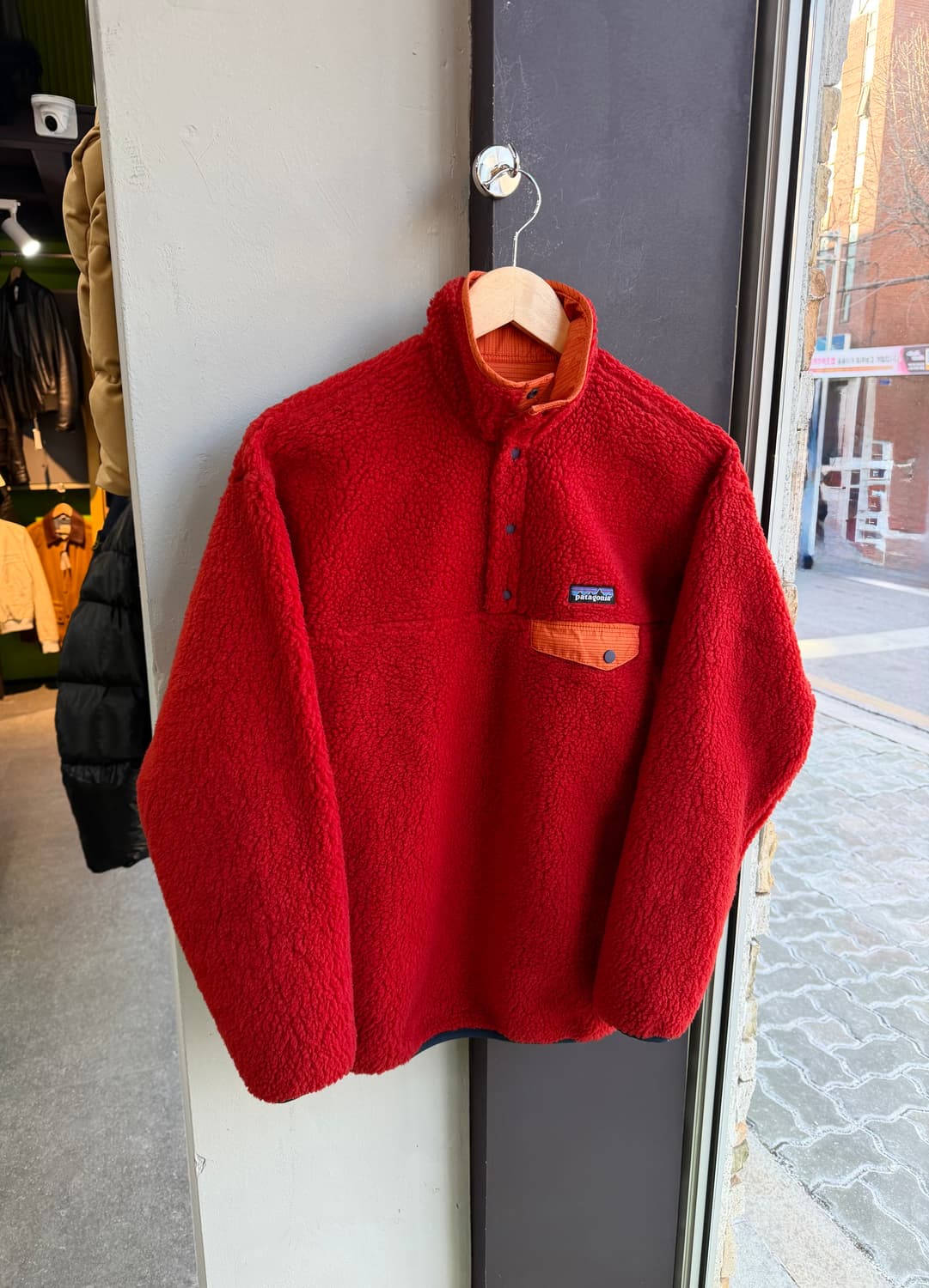 55/ 파타고니아 07AW 리버시블 글리세이드 플리스 스냅티 상품이미지2