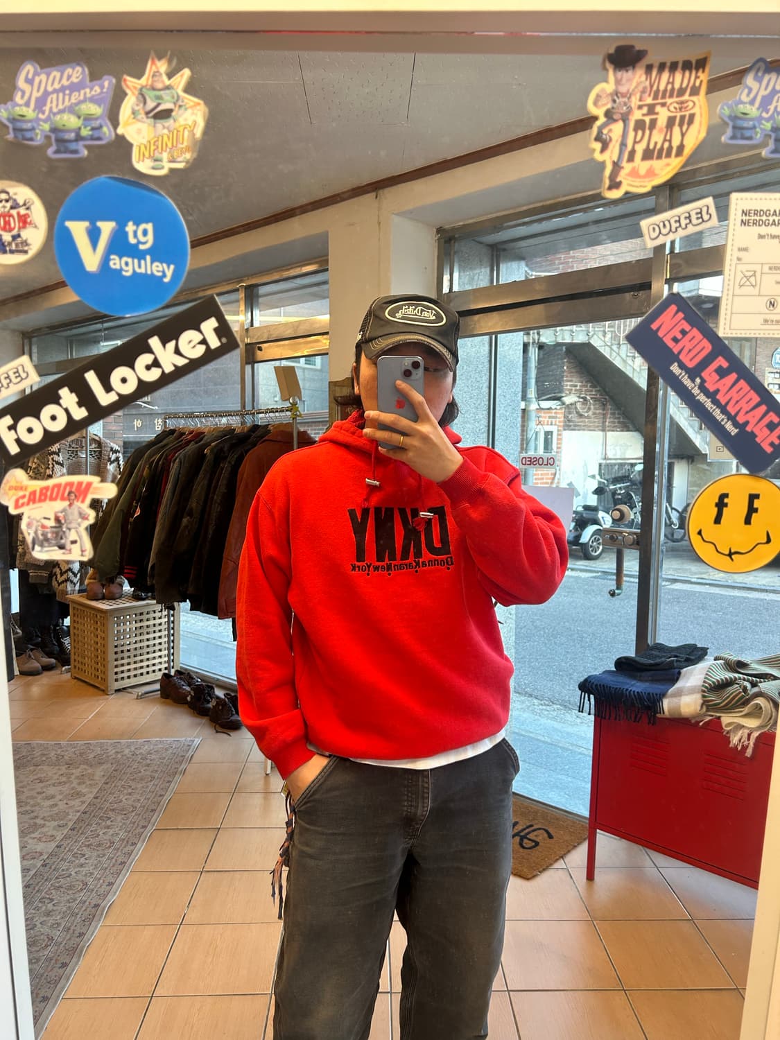 90‘s DKNY Hoodie 상품이미지9