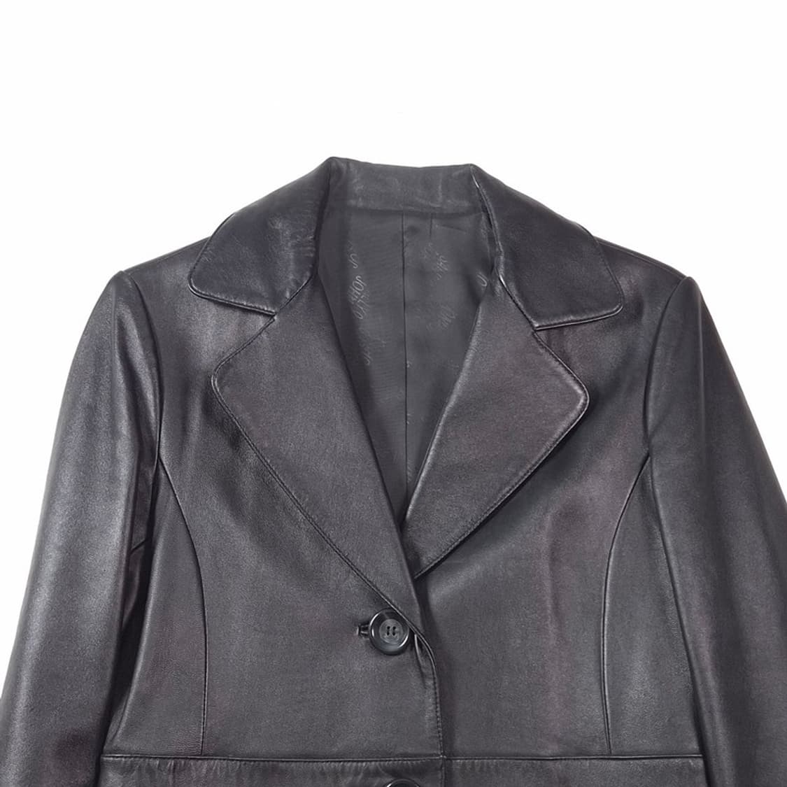 샐리앤존 리얼 램스킨 블랙 가죽 자켓 66 상품이미지3