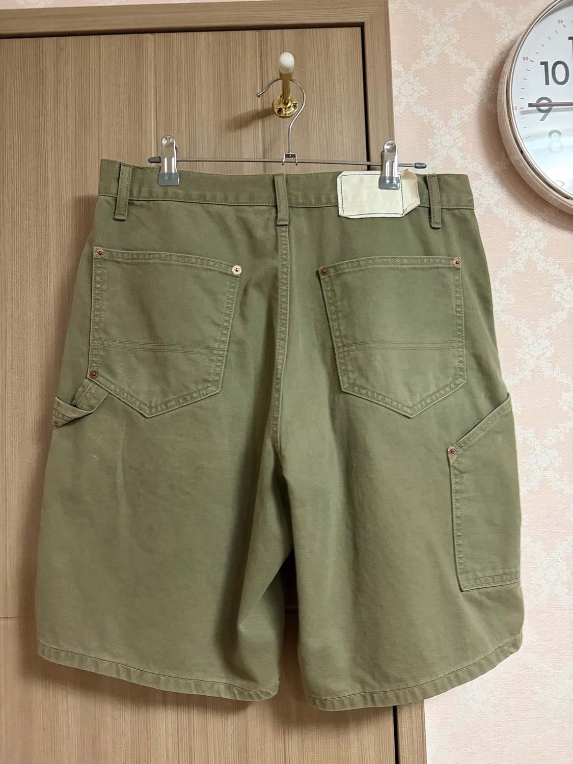 디스이즈네버댓 카펜터 쇼츠 m 사이즈 카키 상품이미지2