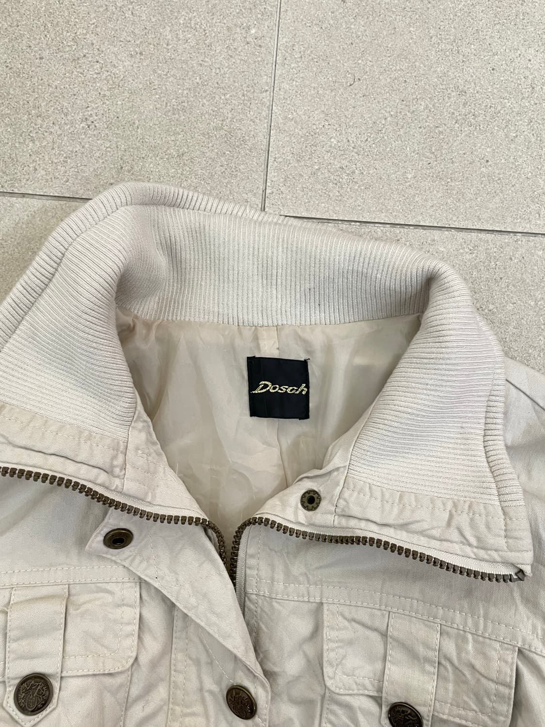 화이트 셔링 자켓 상품이미지5