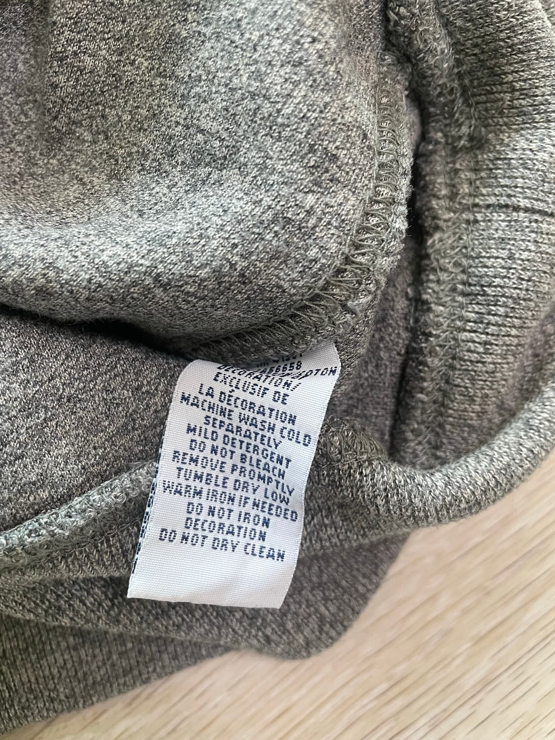 폴로 랄프로렌 반카라 니트 곤색 M 상품이미지4