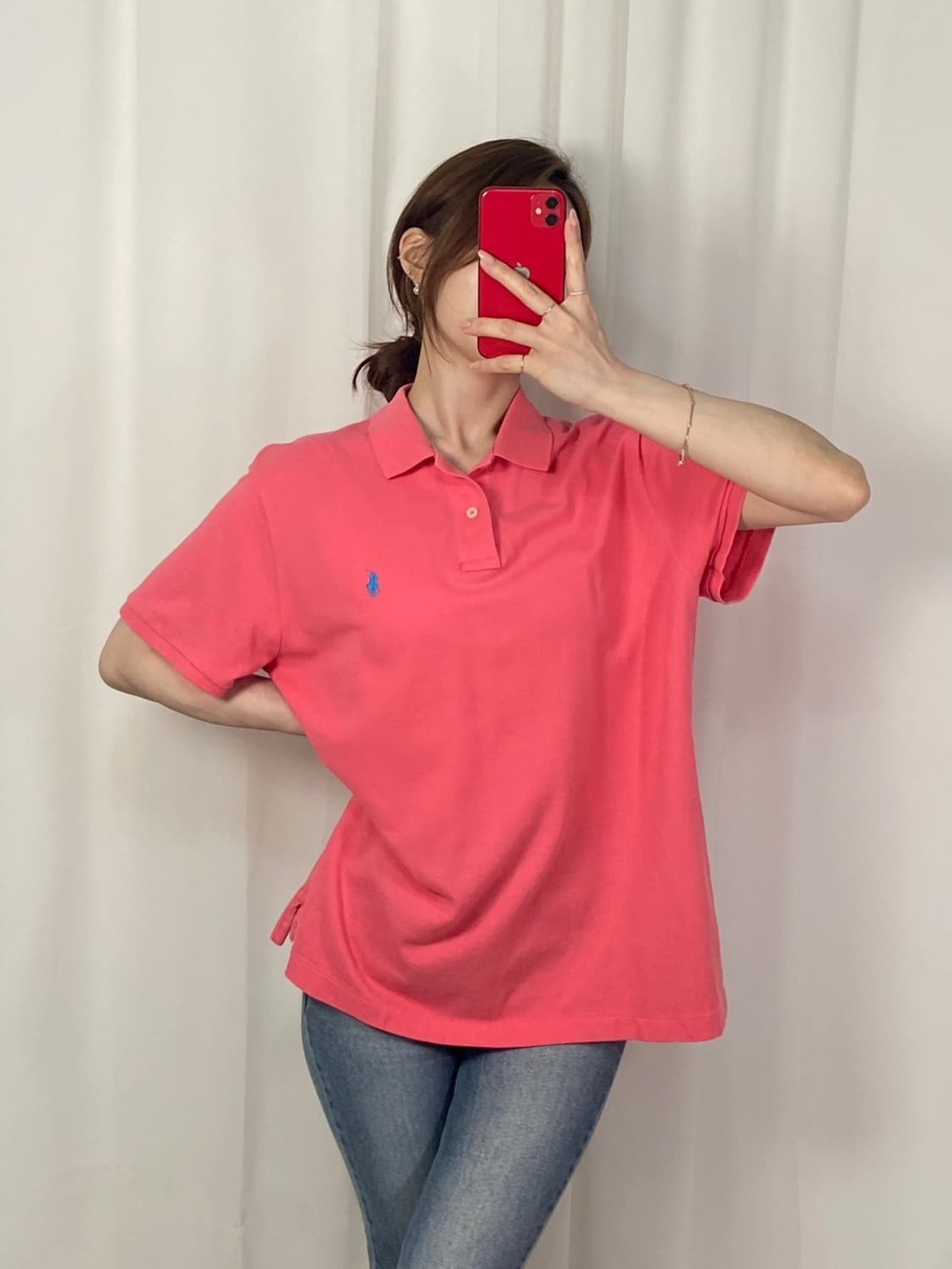 폴로 연핑크 PK  상품이미지1