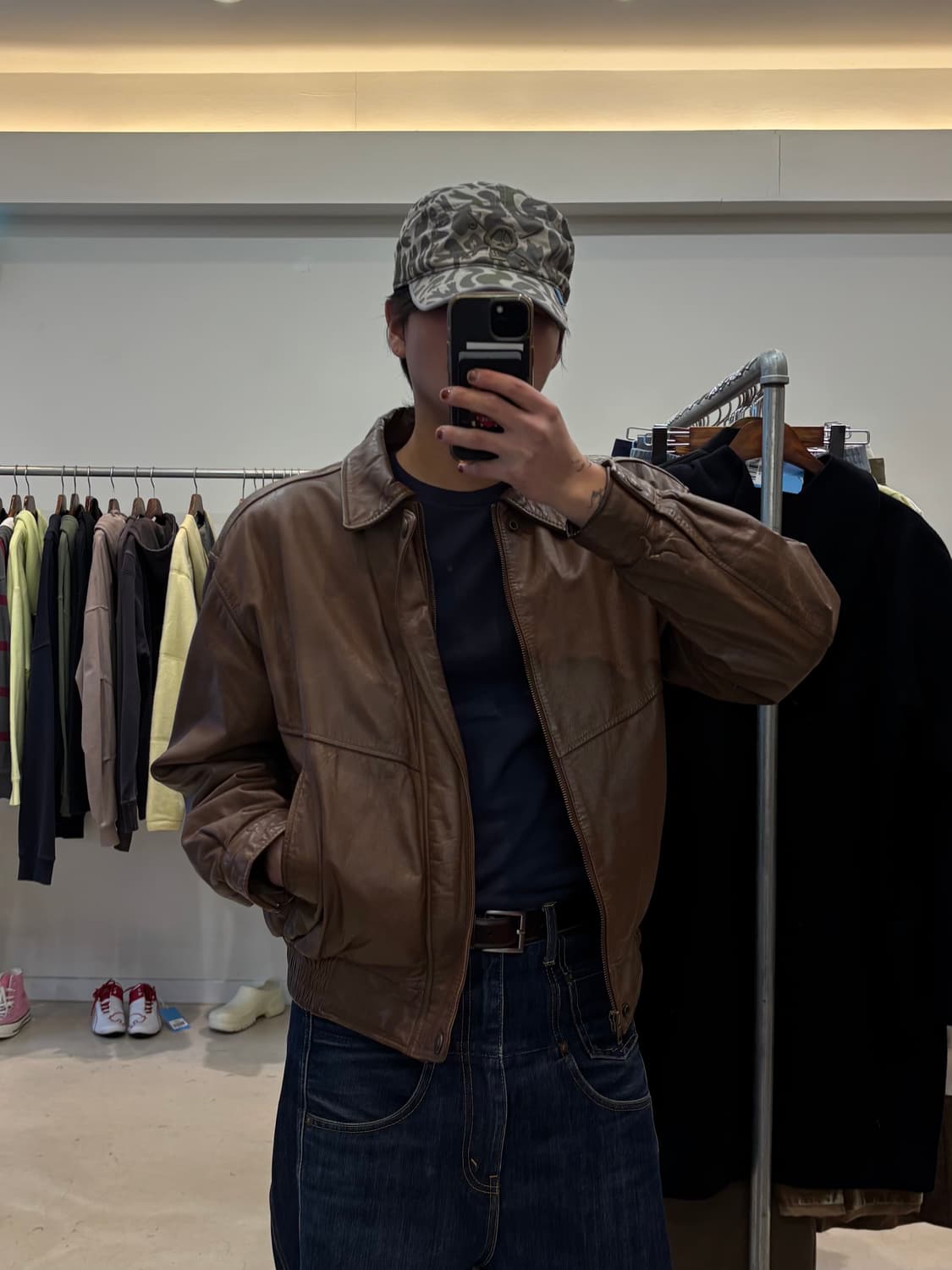 Sober A-1 레더 자켓 상품이미지9