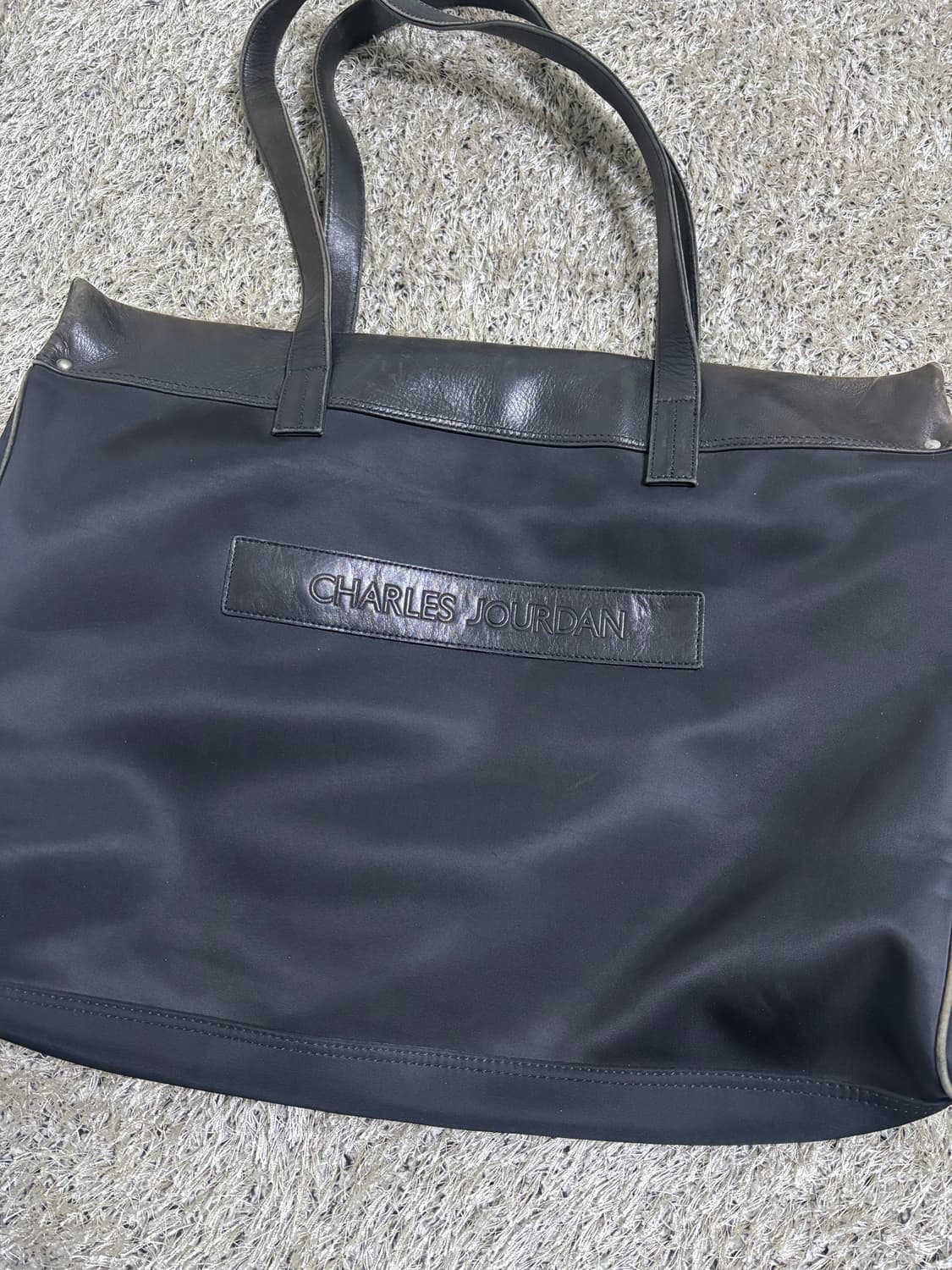 일본판 CHARLES JOURDAN 가죽 토트백 상품이미지1