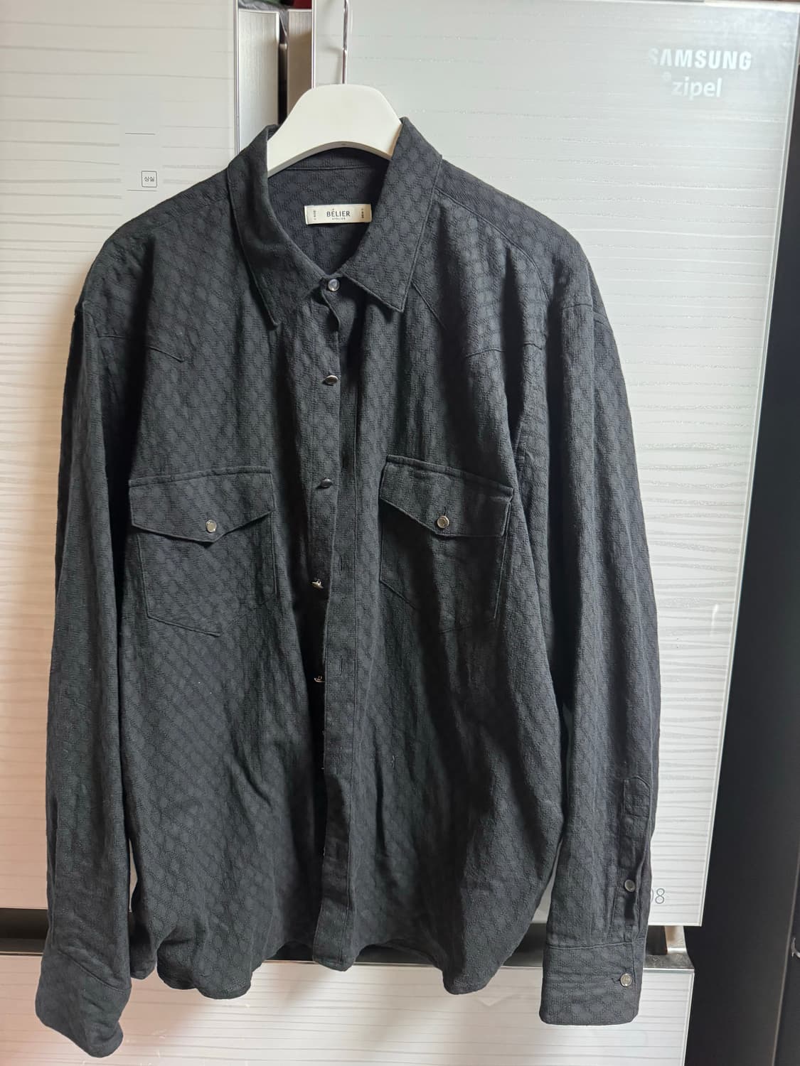 벨리에 블랙 세이프치코 셔츠 L 상품이미지2