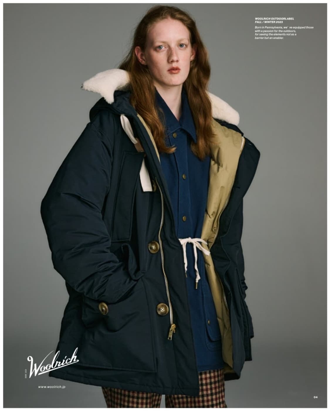 울리치 아크틱 재팬라인 새상품 네이비 L 상품이미지1