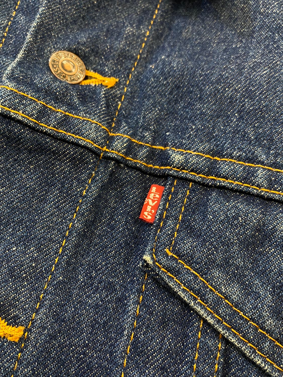 [46] 90s USA Levi's 미국제조 3세대 데님자켓 상품이미지3